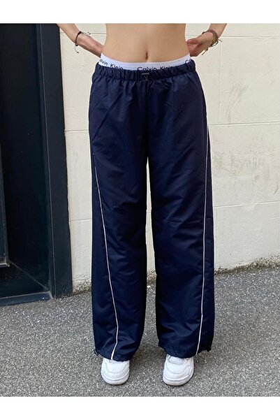 DAĞON'S Pantaloni de parașutism cu o singură dungă