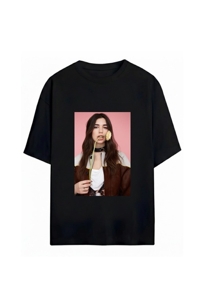 SVART WEAR تي شيرت دوا ليبا مطبوع للجنسين مقاس كبير