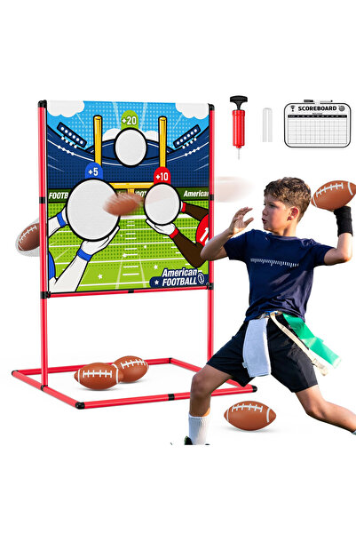 Other Kids American Football and Rugby Play Set - LED Training Target, PVC, A...