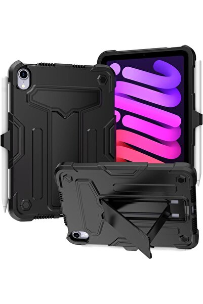 Other iPad Mini 6 8.3 inch Case - Armored, Durable, Stylus Holder and Kicksta...