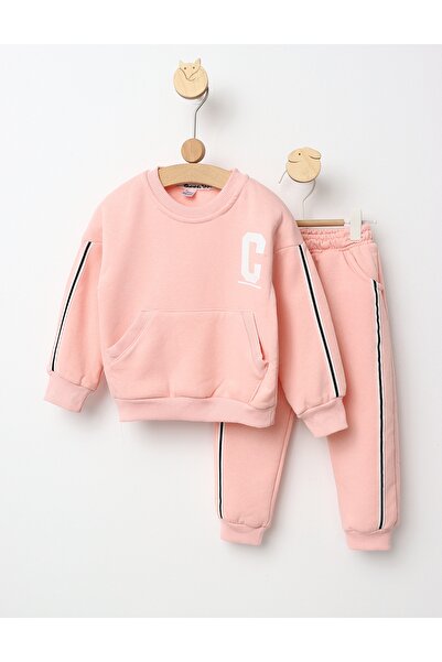 MiniKids Φόρμα C-Girl ροζ μοντέλο 110 (4-5 ετών)