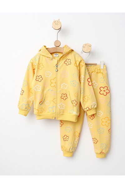 MiniKids Trening Flower Girl model galben 110 (4-5 ani)