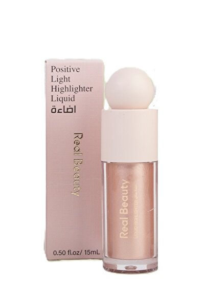 real beauty إضاءة سائلة من ريل بيوتي، لمسة نهائية لؤلؤية لامعة 15 مل