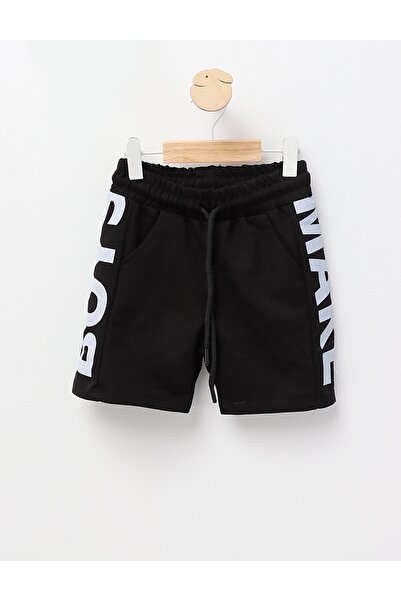 MiniKids Boys Make shorts black 122 (6-7 years)