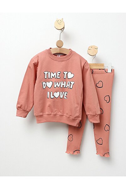 MiniKids Costumas Time To Do What I Love roz-prafuit 110 (4-5 ani)