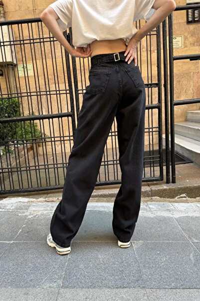 DAĞON'S Belt Buckle Balloon Jean