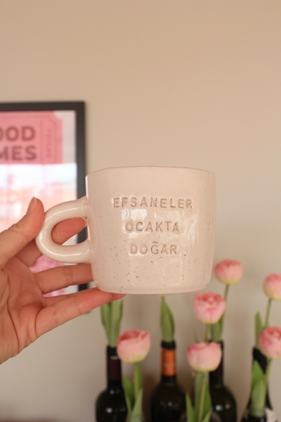 sukupotCeramics Legends Are Born in the Kitchen Handmade Ceramic Mug