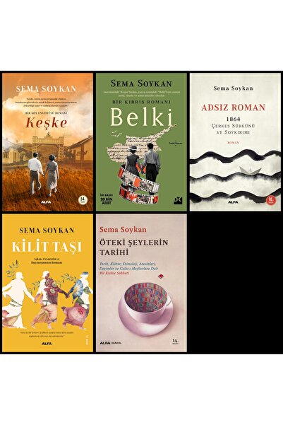 Alfa Yayınları Keşke - Belki - Adsız Roman - Kilit Taşı - Öteki Şeylerin Tari...