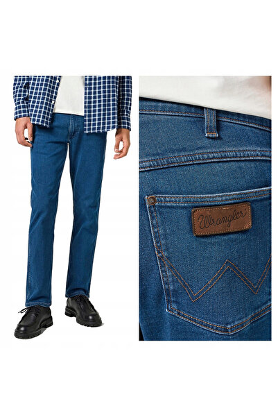 WRANGLER Blugi bărbătești, Wrangler, Greensboro, lungime normală, bumbac, fer...