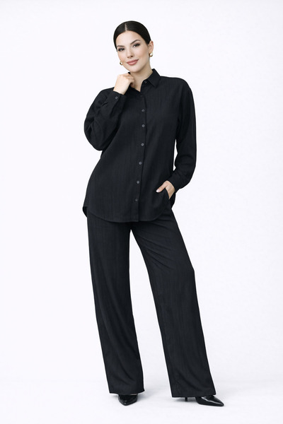 PIOVE Set minimalist cămașă și pantaloni – Grace