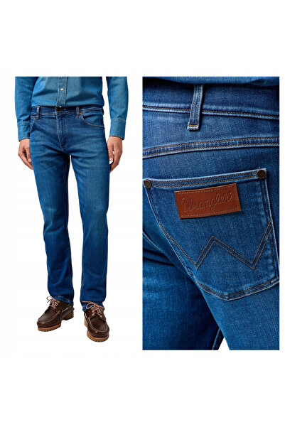 WRANGLER Blugi bărbătești, Wrangler, Greensboro, lungime normală, bumbac, fer...