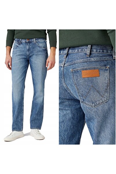 WRANGLER Blugi bărbătești, Wrangler, Greensboro, lungime normală, bumbac, fer...