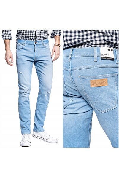 WRANGLER Blugi bărbătești, Wrangler, Larston, lungime normală, bumbac, fermoa...