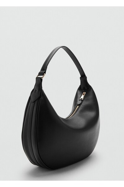 MANGO Woman Oval omuz çantası