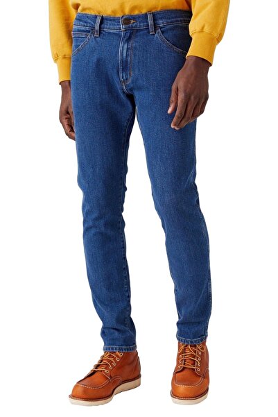 WRANGLER Blugi bărbătești, Wrangler, bumbac, lungime normală, fermoar, 5 buzu...