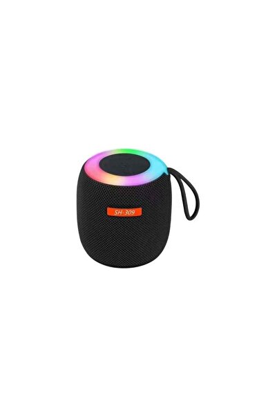 çınaroğlu avm Mini Işıklı Bluetooth Speaker Taşınabilir Ses Bombası Stereo Yü...
