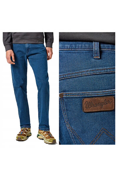 WRANGLER Blugi bărbătești, Wrangler, Frontier, lungime normală, bumbac, fermo...