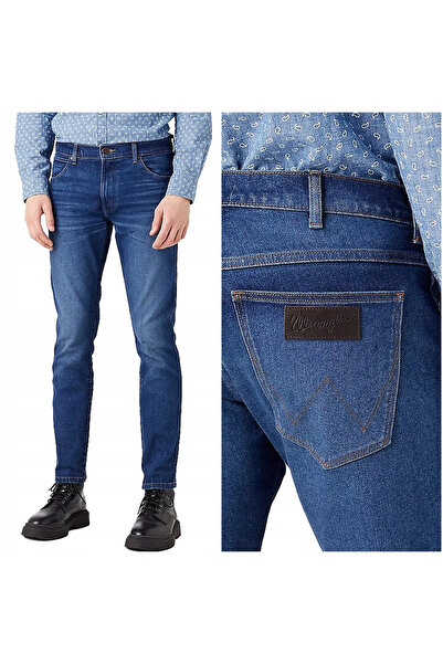 WRANGLER Blugi bărbătești, Wrangler, Larston, lungime normală, bumbac, fermoa...