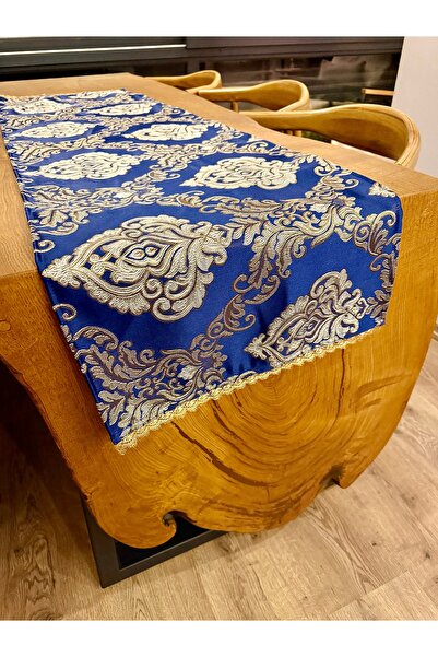 nuggita handmade crafts Yaldız detaylı dokuma kumaş runner - parliament