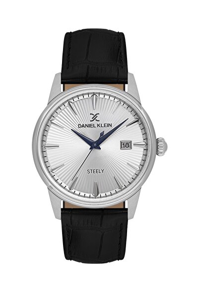 Daniel Klein Silver Color 41.5 mm Full Steel Case Men's Wristwatch