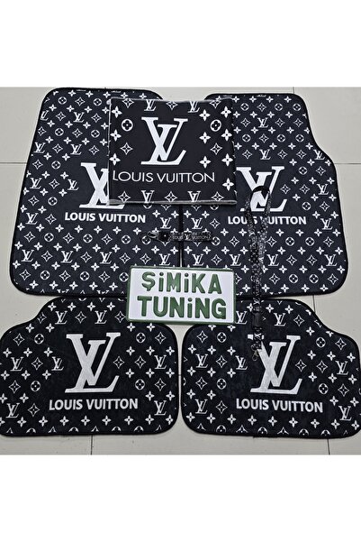şimika tuning tuningmarketim LV DESEN DEKOR HALI PASPAS VE TORPİDO HAVLUSU GÖ...