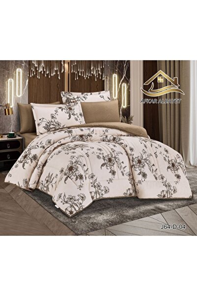 Afkar Albayet Cool Soft Summer Double Bedspread 230*250 - 6 Piece Set - Doubl...