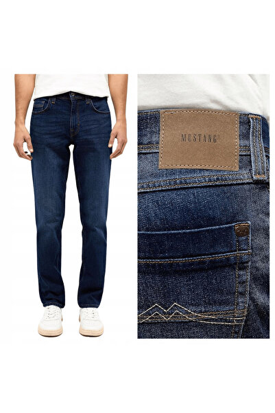 Mustang Men's Jeans, Mustang, Washington, Regular Lenght, Cotton, Zipper, 5 P...