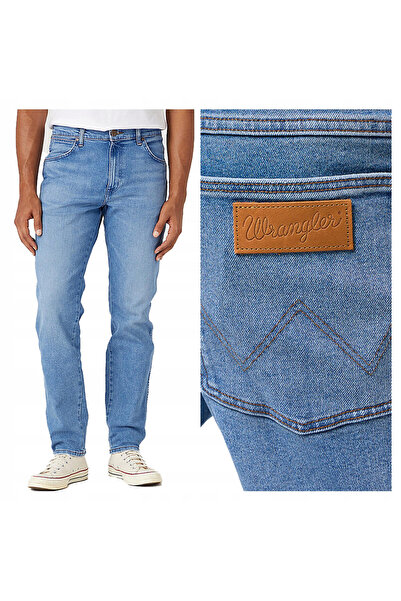 WRANGLER Blugi bărbătești, Wrangler, River, lungime normală, bumbac, fermoar,...