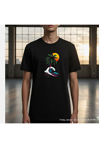 Etoile Studio Unisex Printed Crew Neck T-Shirt Design Tshirt