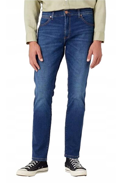 WRANGLER Blugi bărbătești, Wrangler, bumbac, lungime normală, fermoar, 5 buzu...