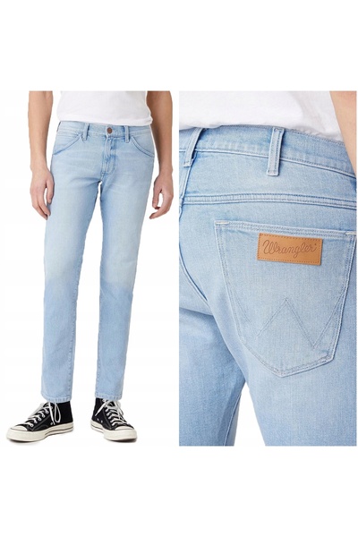 WRANGLER Blugi bărbătești, Wrangler, Bryson, lungime normală, bumbac, fermoar...