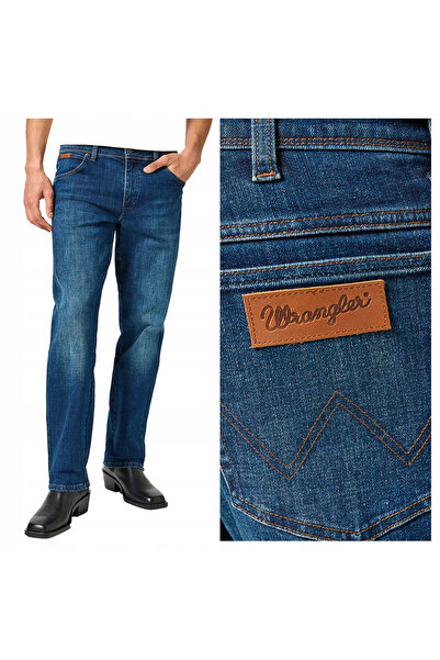 WRANGLER Blugi bărbătești, Wrangler, Texas, lungime normală, bumbac, fermoar,...
