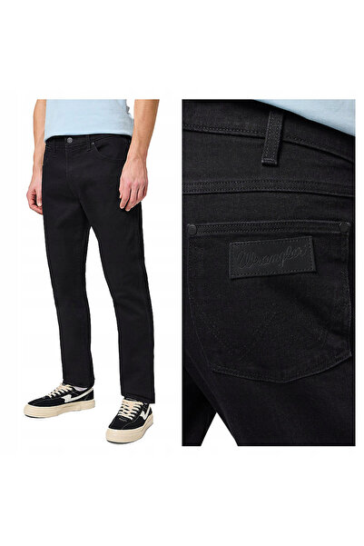 WRANGLER Blugi bărbătești, Wrangler, Larston, lungime normală, bumbac, fermoa...
