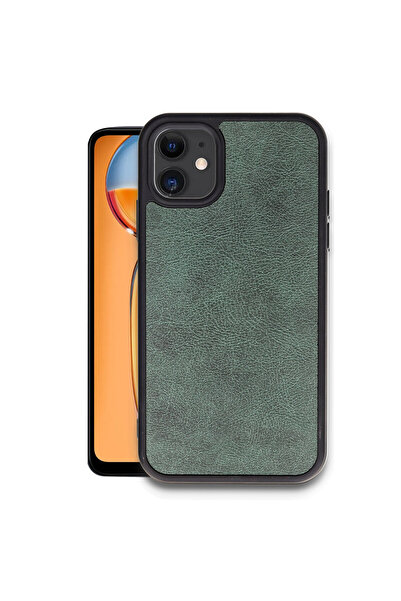 cepmoda iPhone "11" Premium Leather Coating Case - Silicone Cover with Camera...