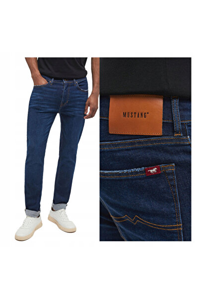 Mustang Men's Jeans, Mustang, Frisco, Regular Lenght, Cotton, Zipper, 5 Pocke...