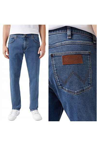 WRANGLER Blugi bărbătești, Wrangler, Greensboro, lungime normală, bumbac, fer...