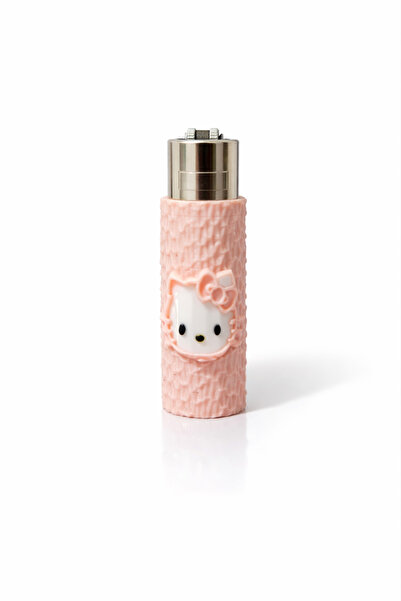 3D Hello Kitty Tasarımlı Baskılı Clipper Çakmak
