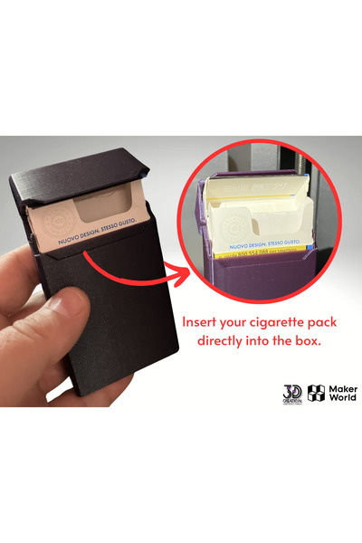 Kuaz3d Sigara Paketi Koruyucu Kılıf İsteğe özel