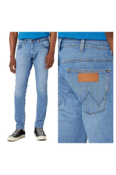 WRANGLER Blugi bărbătești, Wrangler, bumbac, lungime normală, fermoar, 5 buzu...