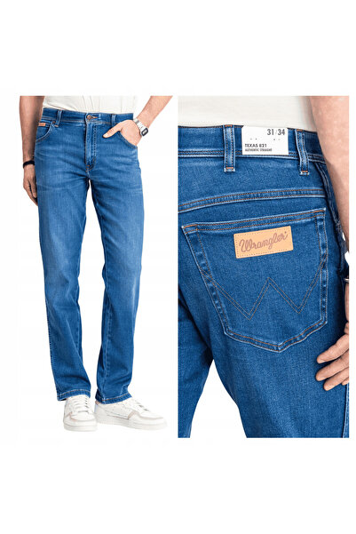 WRANGLER Blugi bărbătești, Wrangler, Texas, lungime normală, bumbac, fermoar,...