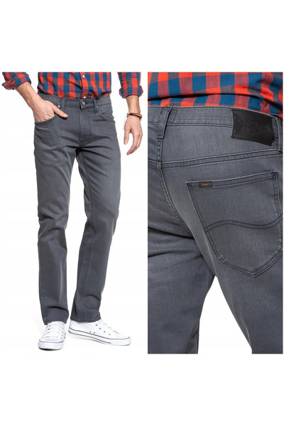 Lee Blugi bărbătești, Lee, Daren Zip Fly, lungime normală, bumbac, fermoar, 5...