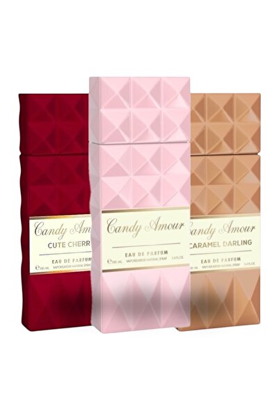 Montage Brands Set Parfumuri Femei Dulci Candy Amour 3x100 ml Eau de Parfum