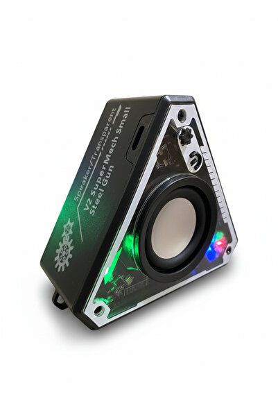çınaroğlu avm Işıklı Kablosuz Bluetooth Hoparlör 5W Su Geçirmez Taşınabilir M...