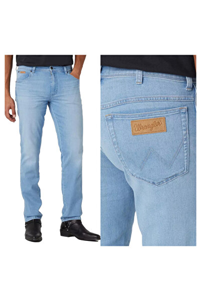 WRANGLER Blugi bărbătești, Wrangler, bumbac, lungime normală, fermoar, 5 buzu...