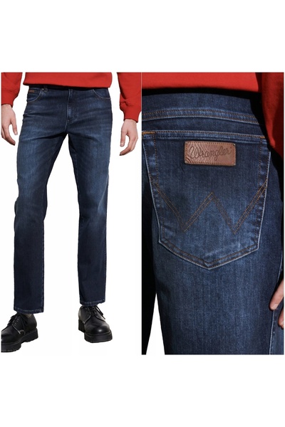 WRANGLER Blugi bărbătești, Wrangler, Texas, lungime normală, bumbac, fermoar,...