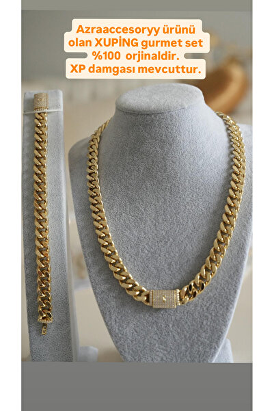 azraaccesoryy XUPİNG 14K GURMET SET