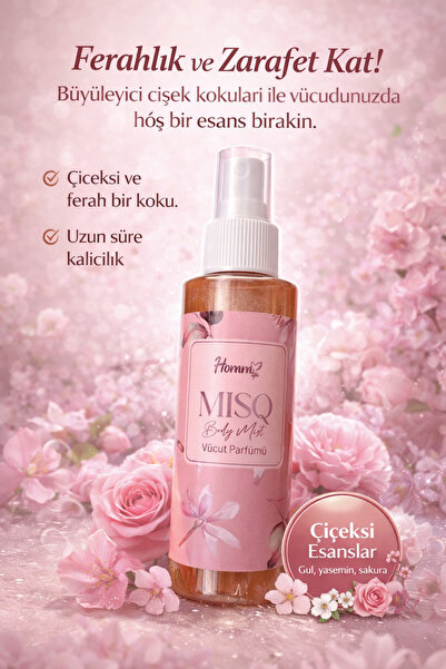 Homm Life MISQ KADIN VÜCUT SPREYİ 100 ML