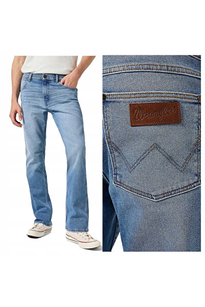 WRANGLER Blugi bărbătești, Wrangler, Horizon, lungime normală, bumbac, fermoa...