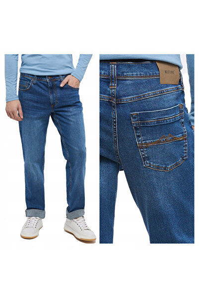 Mustang Men's Jeans, Mustang, Washington, Regular Lenght, Cotton, Zipper, 5 P...