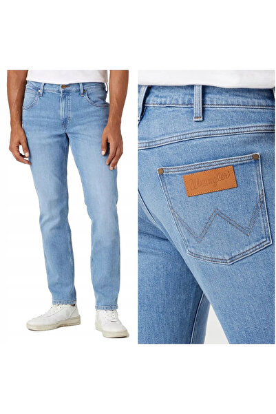 WRANGLER Blugi bărbătești, Wrangler, bumbac, lungime normală, fermoar, 5 buzu...